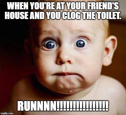 Clogged Toilet