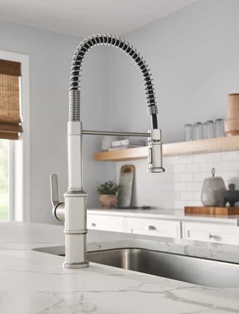 Kinzie Pull Down Single Handle Kitchen Faucet.2103251058535