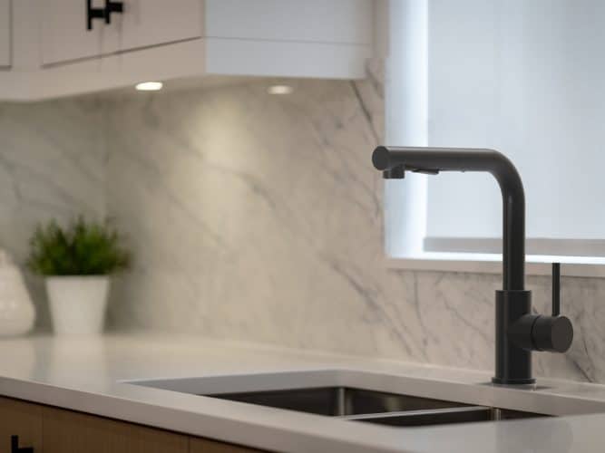 Pioneer Industries Olympia Low Arc Kitchen Faucet