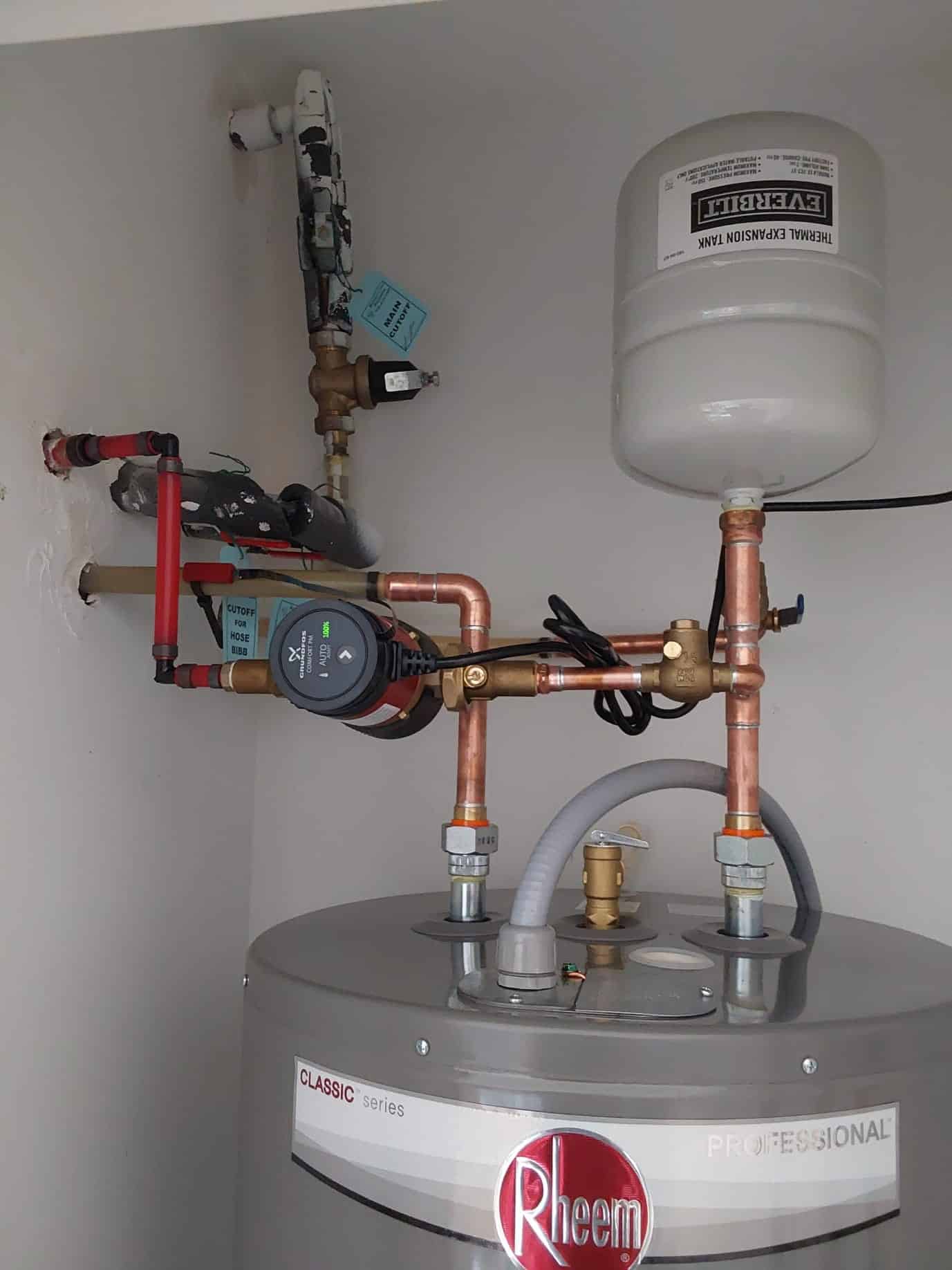 Recirculation Pump Expansion Tank