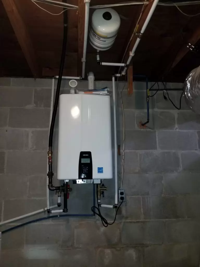 Tankless instal