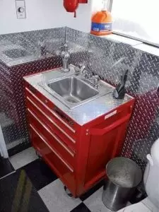 Tool Box Lavatory