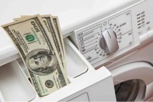 Washing Machine With Money