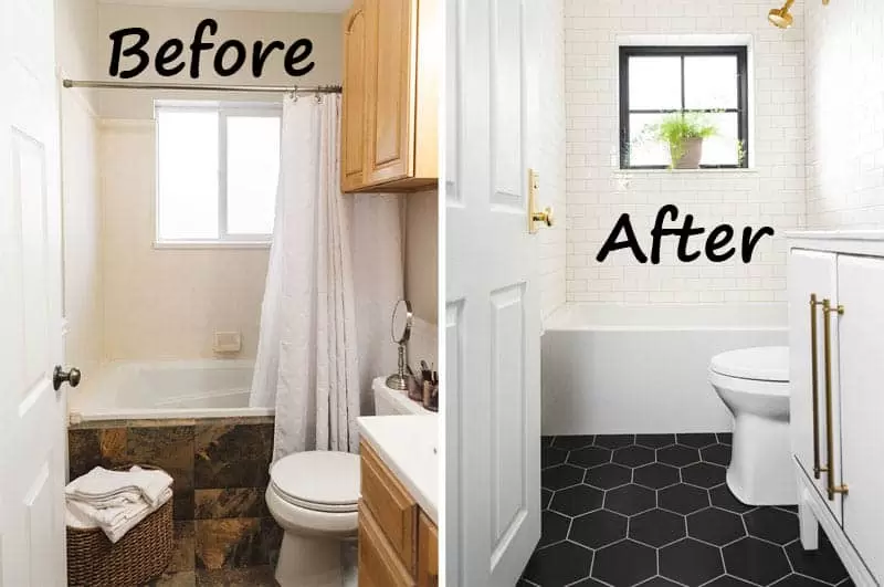 Bathroom Remodel Ideas Tiles Before After