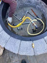 Firepit Gas Line Installation