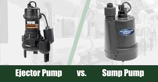 Sump Pump Vs Ejector Pump