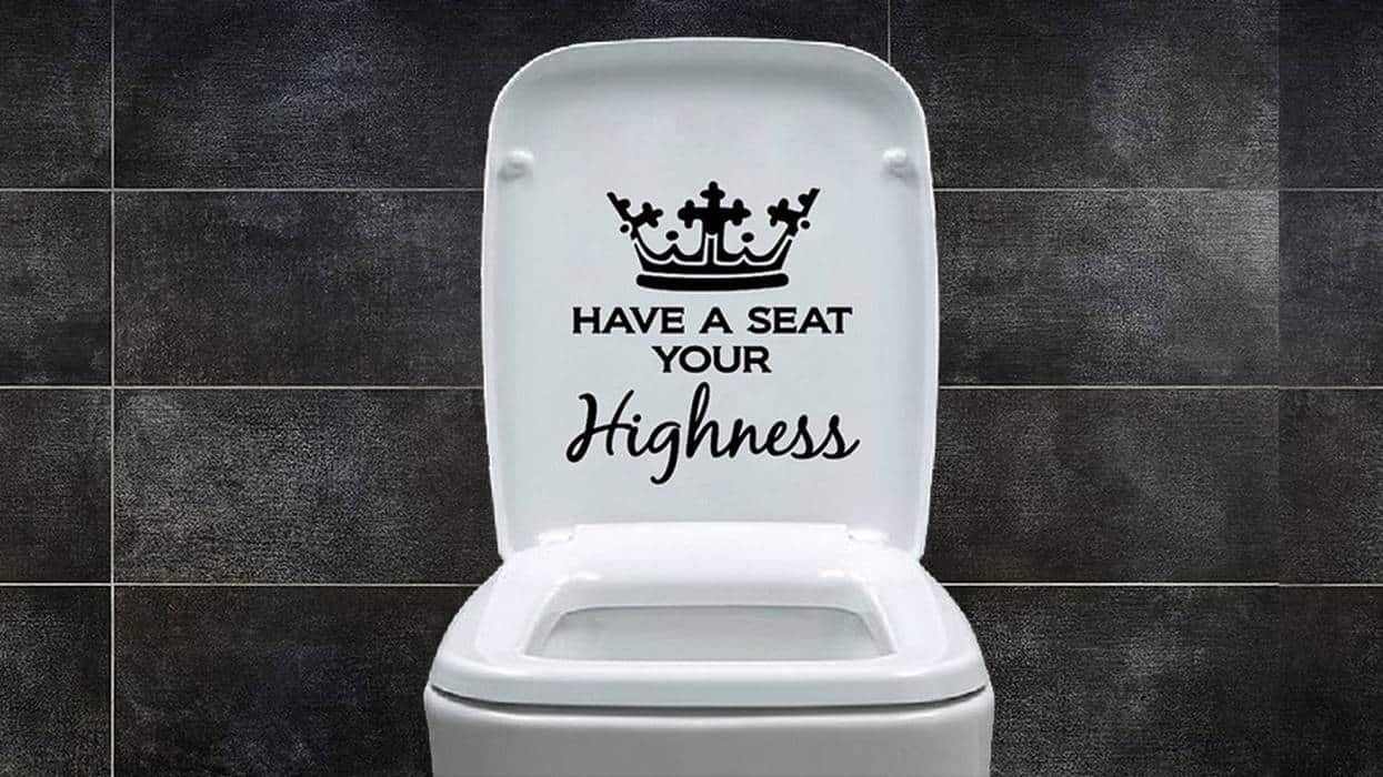 Toilet Have A Seat Your Highness