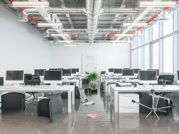 Water Damaged Office
